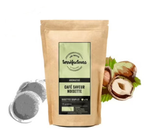 Les Petits Torréfacteurs - Kaffeepads Mit Nussgeschmack X 90 - MaxiCoffee