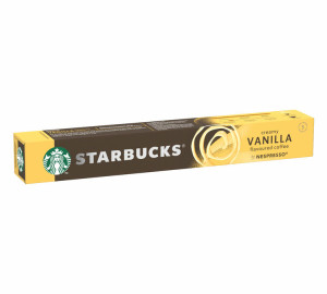 10 Nespresso* Original Kompatible Kapseln Aromatisiert Vanille – Starbucks - MaxiCoffee