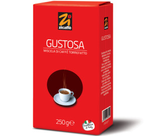 Zicaffè - Gustosa- Gemahlener Kaffee 250 G - MaxiCoffee
