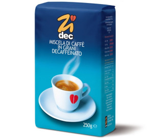 Zicaffè Zicaffe - Entkoffeiniert - Zidec - Kaffeebohnen - 250 G - MaxiCoffee
