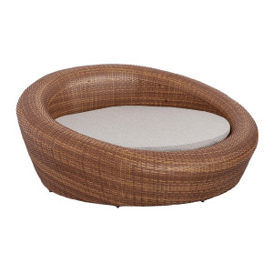 RONDELL FINO Daybed, Tobacco – Kissen optional (versch. Farben)