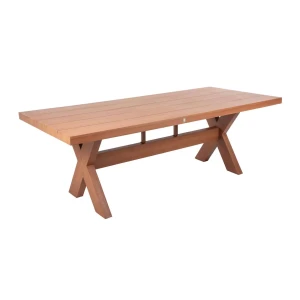 CROSSLEG Tisch Terra Teak, 220 x 100 cm
