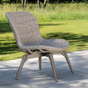 ORLANDO Loungesessel Twist Oyster / Stone Grey