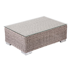 BELLINI TWIST Loungetisch, Twist Oyster, 90 x 60 cm