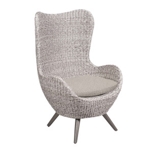 OCEAN Sessel, Twist Oyster – Kissen optional (versch. Farben)