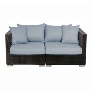 BELLINI MOCCA Lounge 2-Sitzer-Sofa – inkl. Polster (5 Farben)