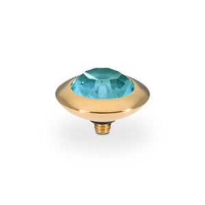 Qudo Gold Topper Tondo 13mm - Pine Green Ignite
