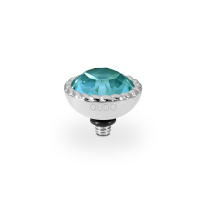 Qudo Silver Topper Bocconi 11mm - Pine Green Ignite