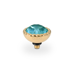 Qudo Gold Topper Bocconi 11mm - Pine Green Ignite