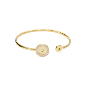 Qudo Gold Bangle Portofino 19cm