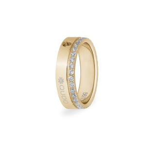 Qudo Gold Ring San Remo - Size 50