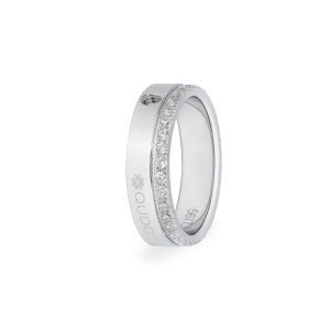 Qudo Silver Ring San Remo - Size 60
