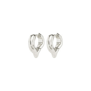 Pilgrim Earrings Iris Silver