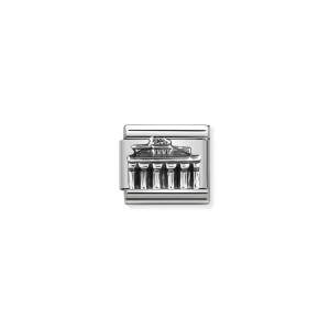 Nomination Silver Brandenburg Gate Germany Composable Charm
