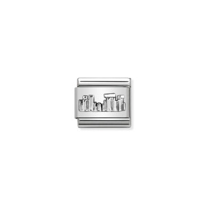 Nomination Silver Stonehenge England Composable Charm