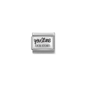 Nomination Silver You & Me Our Story Composable Charm