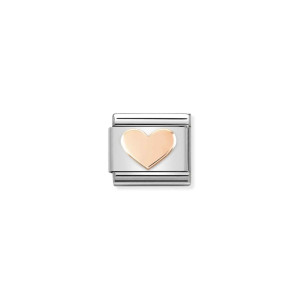 Nomination Rose Gold Heart Composable Charm