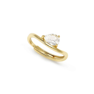 Nomination My Rebel Art Gold Adjustable Ring