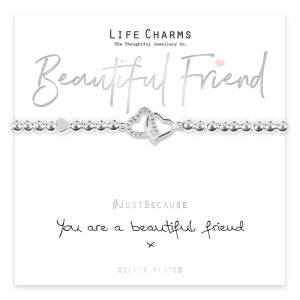 Life Charms You Are A Beautiful Friend Bracelet