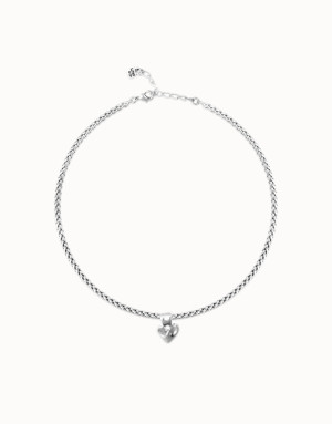 Silver Heart Necklace for Women | Contemporary Everyday Jewellery