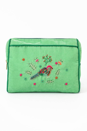 My Doris Folk Bird Make Up Bag