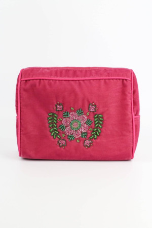 My Doris Floral Folk Make Up Bag