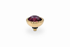 Qudo Gold Topper Bocconi 11mm - Amethyst