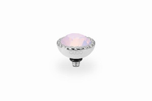 Qudo Silver Topper Bocconi 11mm - Rose Opal