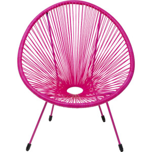 Fotel Acapulco Mono Pink - Kare