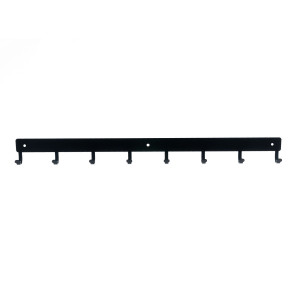 Wieszak Listwa Hakowa 60 cm czarny