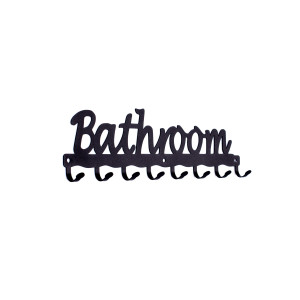 Wieszak Bathroom czarny