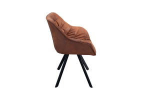 Krzesło Comfy Living brązowe