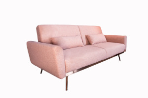 Sofa Sarini 208 cm ciemny róż