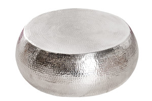 Stolik kawowy Tandor 80 cm srebrny
