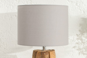 Lampa biurkowa Toros szara