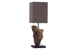 Lampa biurkowa Hypnotic brązowa