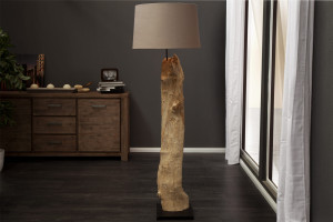 Lampa podłogowa Spanja beżowa