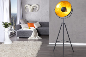 Lampa podłogowa Stan 160 cm złote