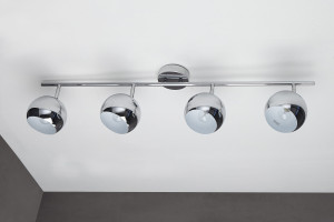 Lampa wisząca Bubble chromowana