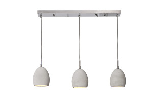 Lampa wisząca Cocrete szare
