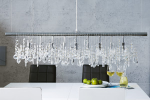 Lampa wisząca Cristal transparentna