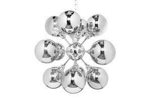 Lampa wisząca Galaxy 72 cm srebrna