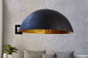 Lampa wisząca Sinus czarno-złote 70 cm