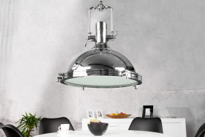 Lampa wisząca Industrial chrom