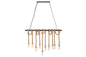 Lampa wisząca Clifs III 120 cm naturalna
