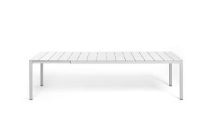 Stół rozkładany Rio Alu 210-280 cm Nardi - Bianco