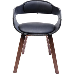 Krzesło z podłokietnikiem Costa Walnut