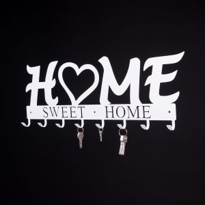 Wieszak Home Sweet Home 02 biały