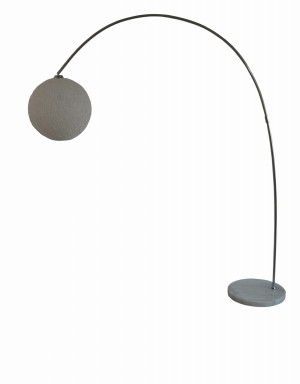 Lampa podłogowa Lono 185 cm biała Invicta