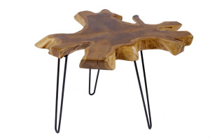 Stolik kawowy Wild 60 cm Teak Invicta
